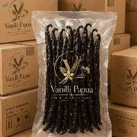 Premium Papua Vanilla Tahitensis Beans Grade A