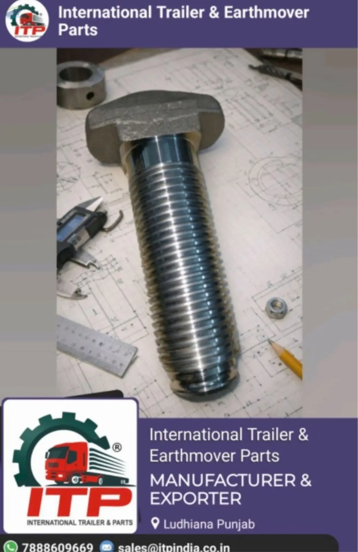 Tr52x5 Twist Lock Locking Pin