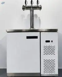 T-Shaped Air-Cooled 3-Tap Beer Dispenser