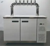 Air-Cooled 6-Tap Beer Dispenser