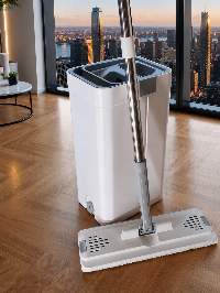 Microfiber Flat Mop with Bucket
