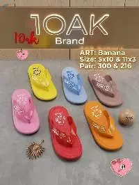Banana 11X3 Eva Kids Slippers