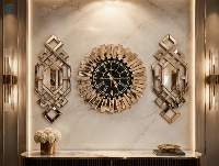 Set Wall Clock & Mirrors
