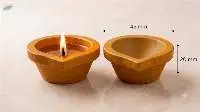 Eco-Friendly Turmeric  Lamp / Diya