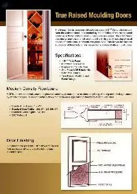 True Raised Moulding Doors