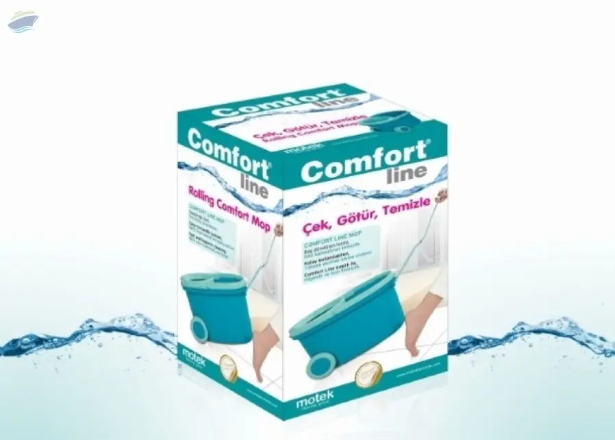 Motek Comfort Wheeled Mop Set