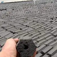 Charcoal Briquettes Hexagon Shaped