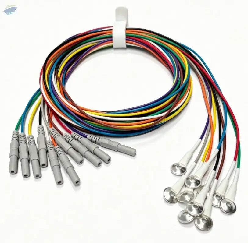 CY Series Stamped Pure Silver EEG Cup Electrodes