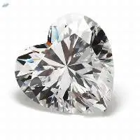 Heart Shaped Cubic Zirconia Loose Stone