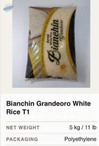 Polished Rice  Grandeoro - Long Grain, Slend
