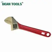Non-Sparking Adjustable Wrench With PVC Handle