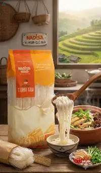 Low Fat Original Rice Vermicelli Noodles Vietnam