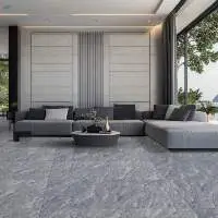 Mozaro Amber Glossy Grey Living Room Tile 