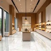 White Onyx Glossy Mall Tile 600 x 1200 mm