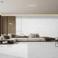 Himavan Gold Glossy White Living Room Tile