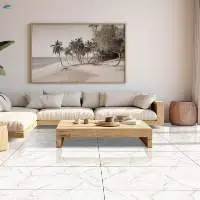 Harmony Bianco Endmatch Ivory Living Room Tile  