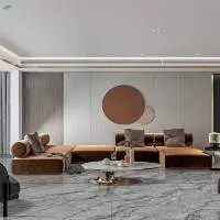 Flurry Grey Endmatch Living Room Tile 600 x 1200