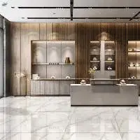 Royale Onyx Glossy White Mall Tile 600 x 1200 mm