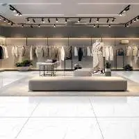 Roman White Glossy Mall Tile 600 x 1200 mm