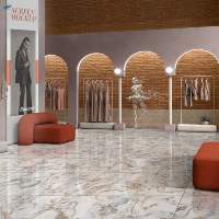 Nexon White Glossy Mall Tile 600 x 1200 mm