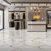 Crystal Onyx Glossy White Mall Tile 600 x 1200 m