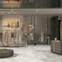 CR-21040 Carving White Mall Tile 600 x 1200 mm