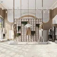 CR-21019 Carving Beige Mall Tile