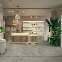 CR-21015 Carving Grey Mall Tile