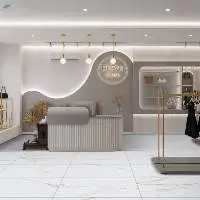 CR-21001 Carving White Mall Tiles