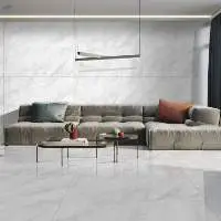 Acro Bianco Glossy White Floor Tiles