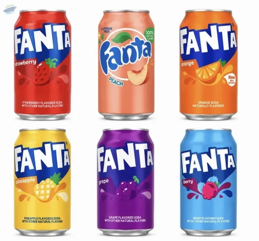 Fanta/ Coca Cola/ Dr Pepper