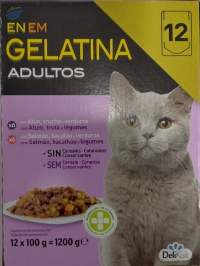Pouch Cat Food 12x100gr.