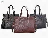 Premium Half Croc Office Tote Bag for Women