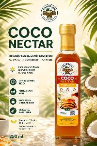 Premium Coco Nectar 250ml Natural, Sweet