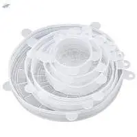Silicone Stretch Bowl Lids 6 Pack