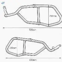 Motorcycle Crash Bars for Model-Specific Fitment