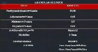 Granular Sulphur