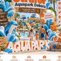 Custom Styrofoam Aquapark Decor