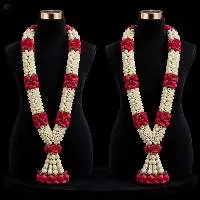 Premium Jasmine & Rose Mixed Garland