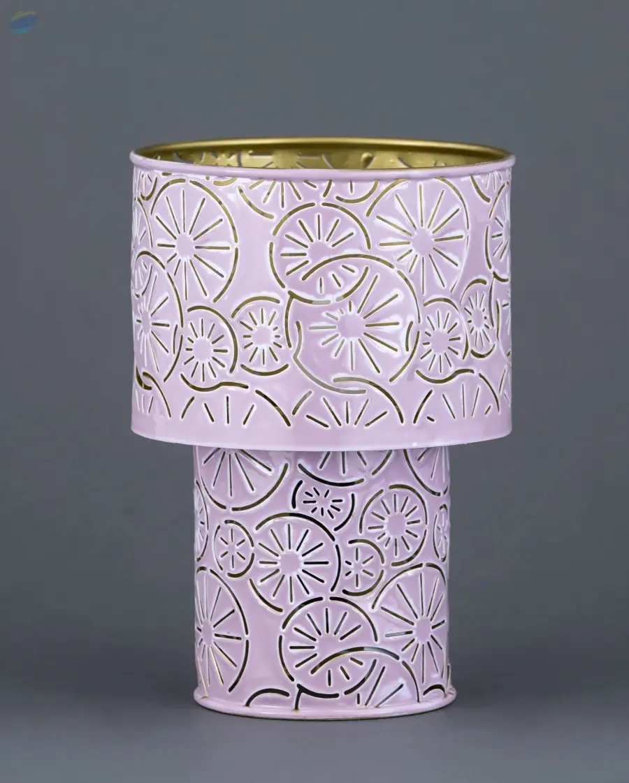 Lilac Citrus Pattern Lamp