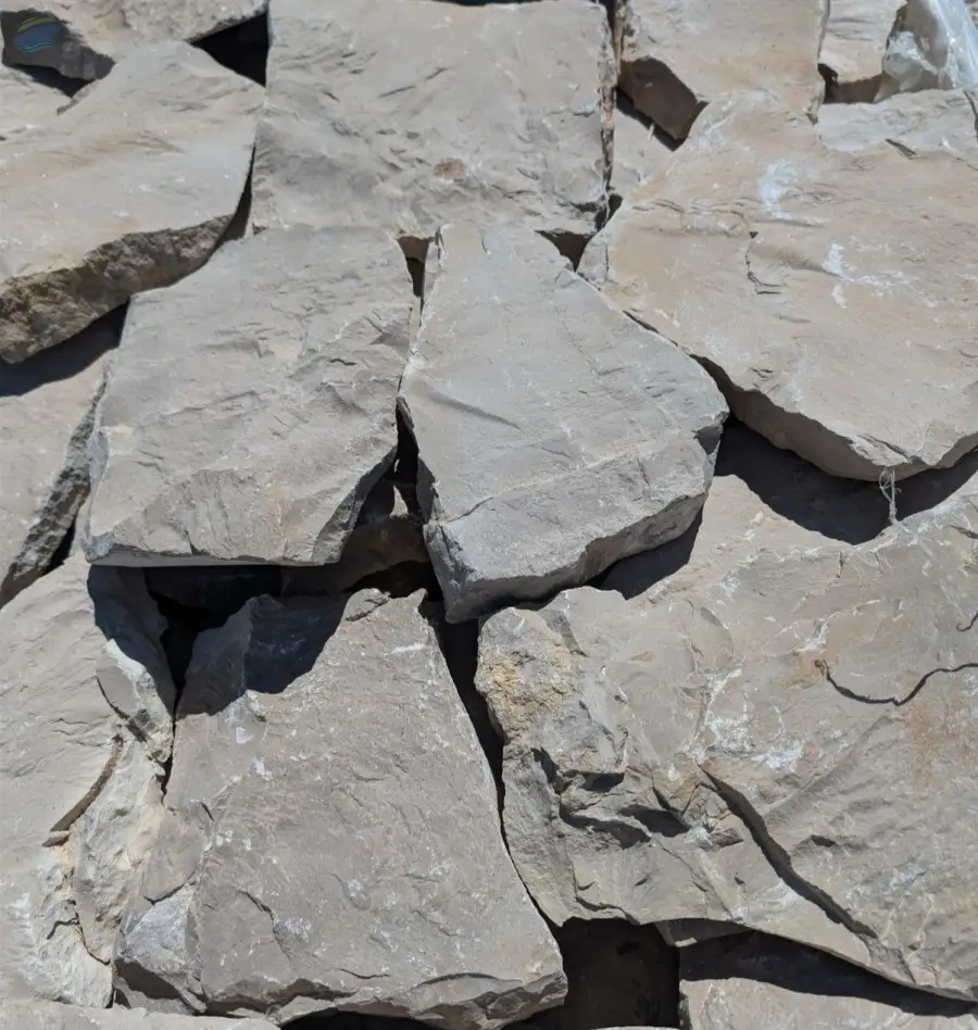 Portuguese Gray Rustic Limestone Irregular