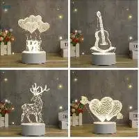 3D Acrylic Night Light Lamp