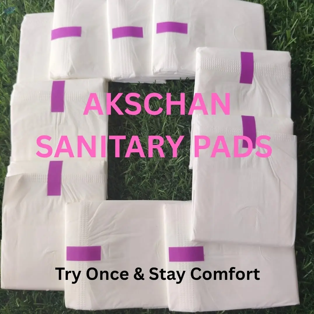 Biodegradable Anion Chip Sanitary Pads