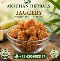 Akschan Herbals Jaggery And Jaggery Powder 