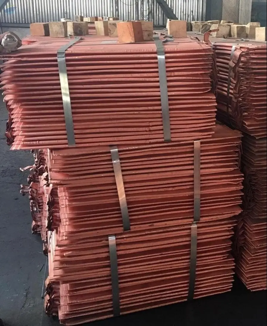 Copper Cathode 99.99% Industrial Grade