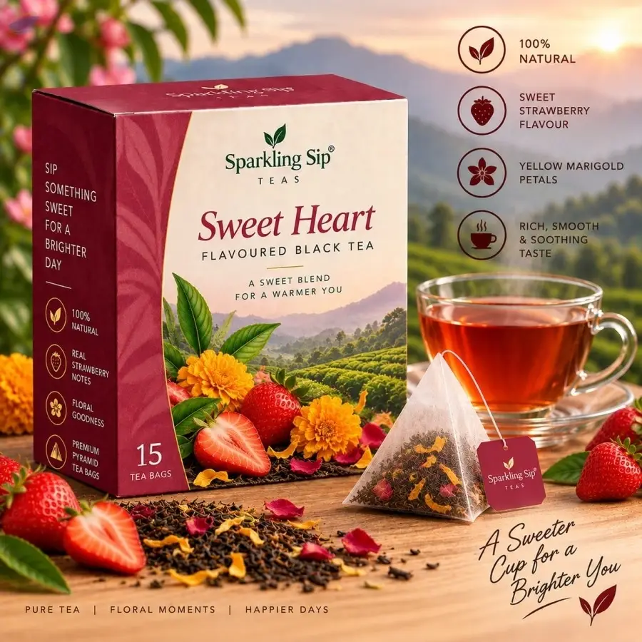 Sweet Heart - Flavoured Black Tea