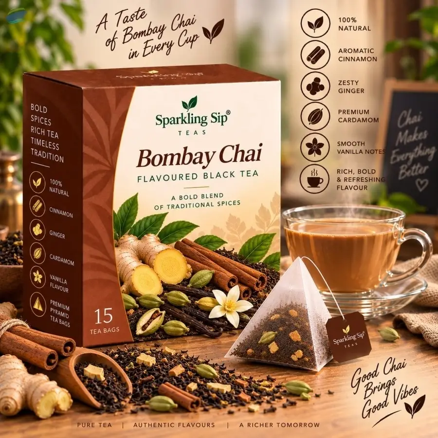Bombay Chai- Flavoured Black Tea