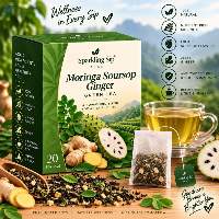 Moringa Soursop Ginger - Green Tea