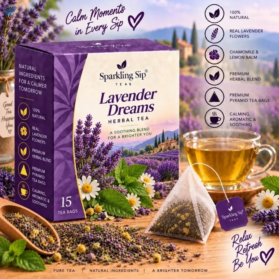 Premium Lavender Dreams- Herbal Tea