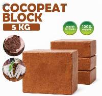 Low EC Coco Peat Block 5kg For Export